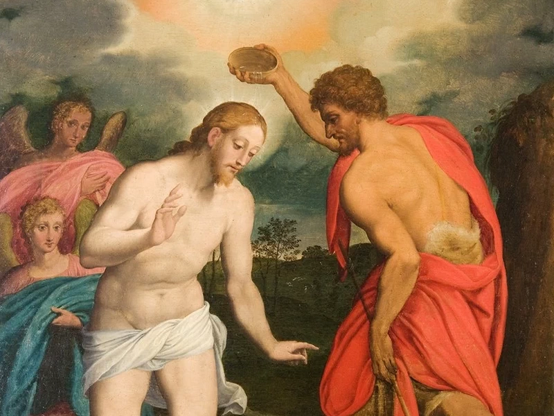 1556-Bartolomeo Cesi - Battesimo di Cristo - Pinacoteca Nazionale di Bologna